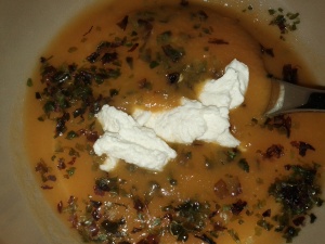 Be it a hot soup with a dollop of ricotta cheese and seaweed